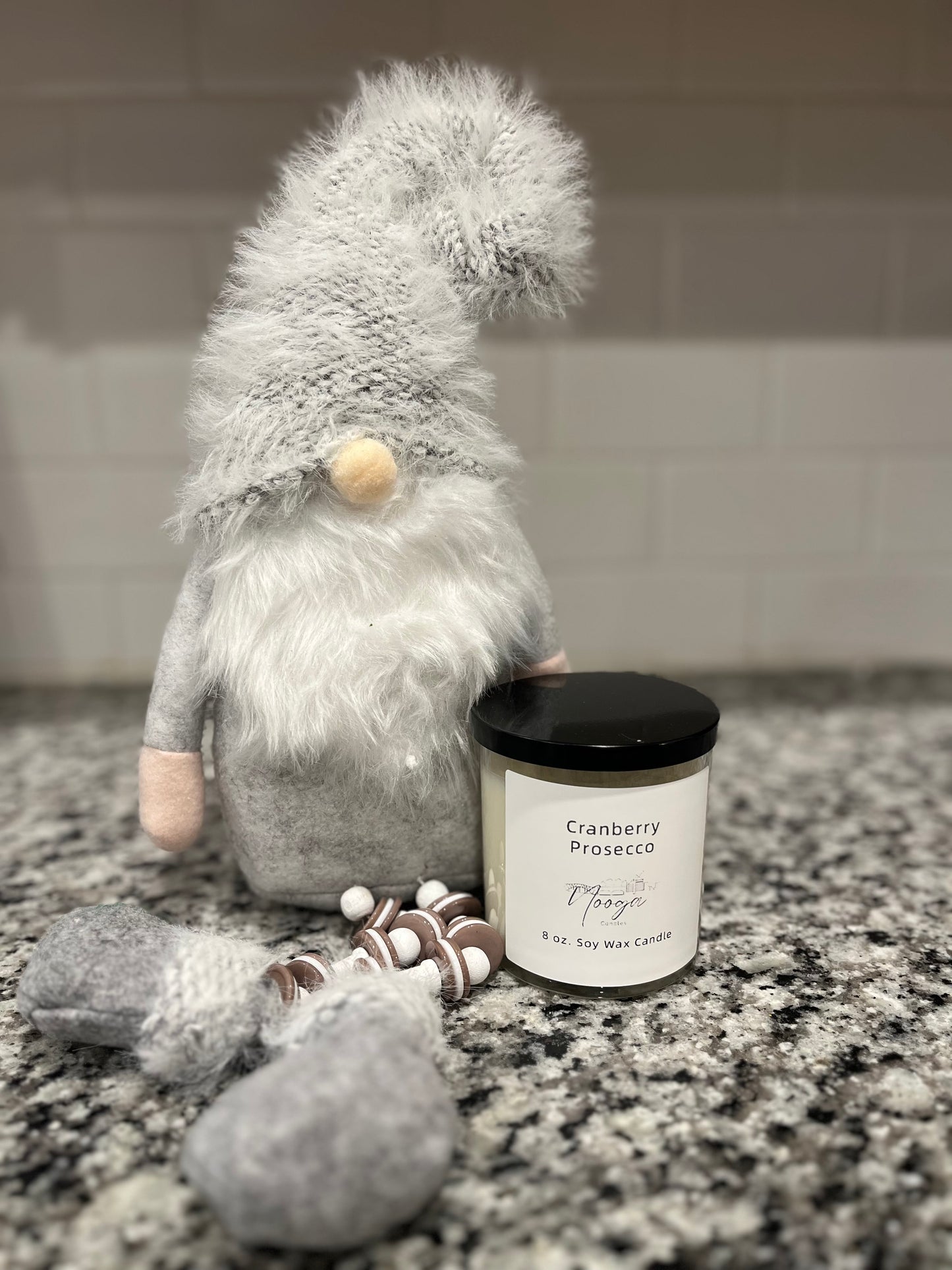 Cranberry Prosecco 8 oz. Soy Wax Candle