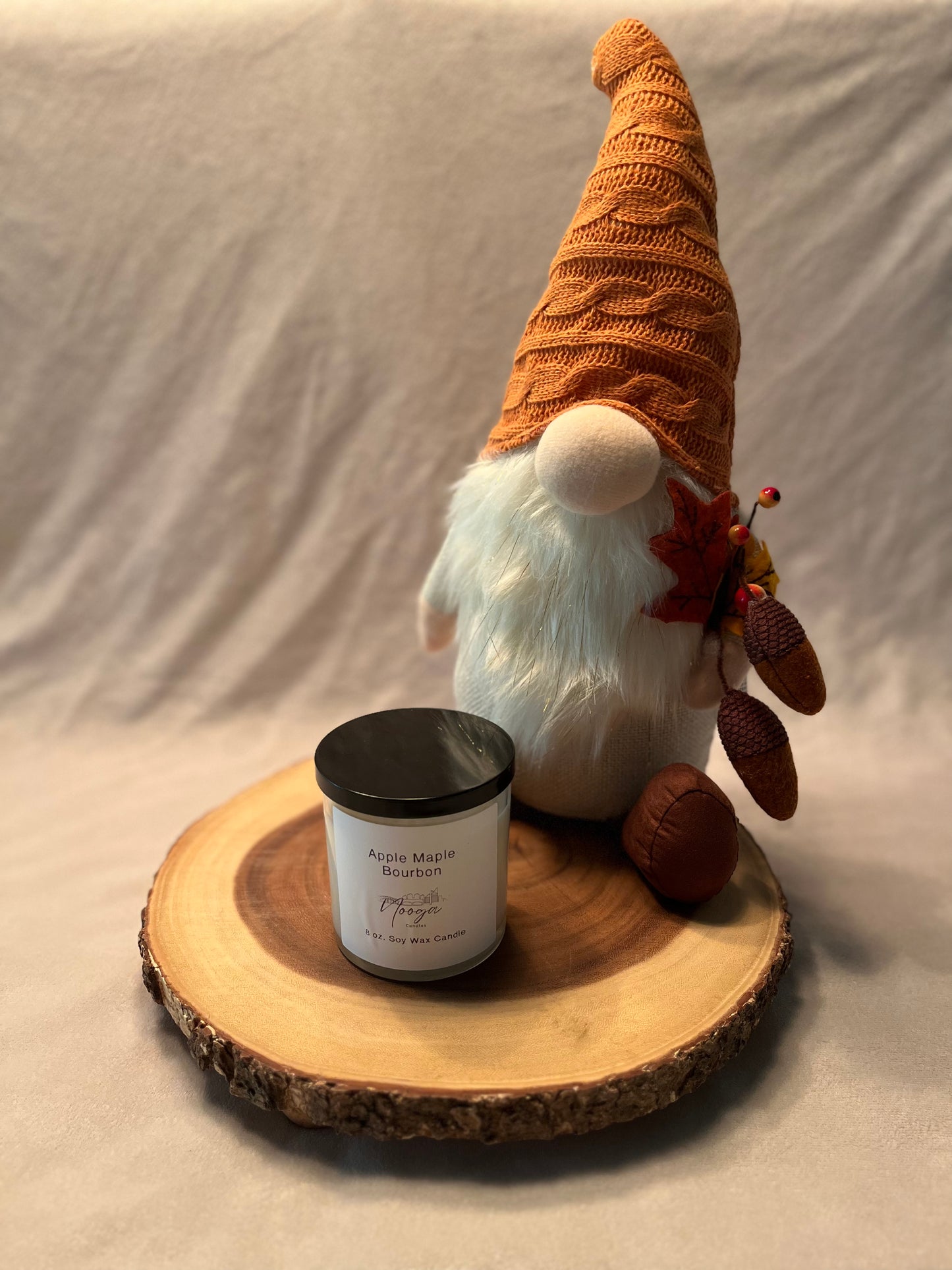 Apple and Maple Bourbon 8 oz. Soy Wax Candle