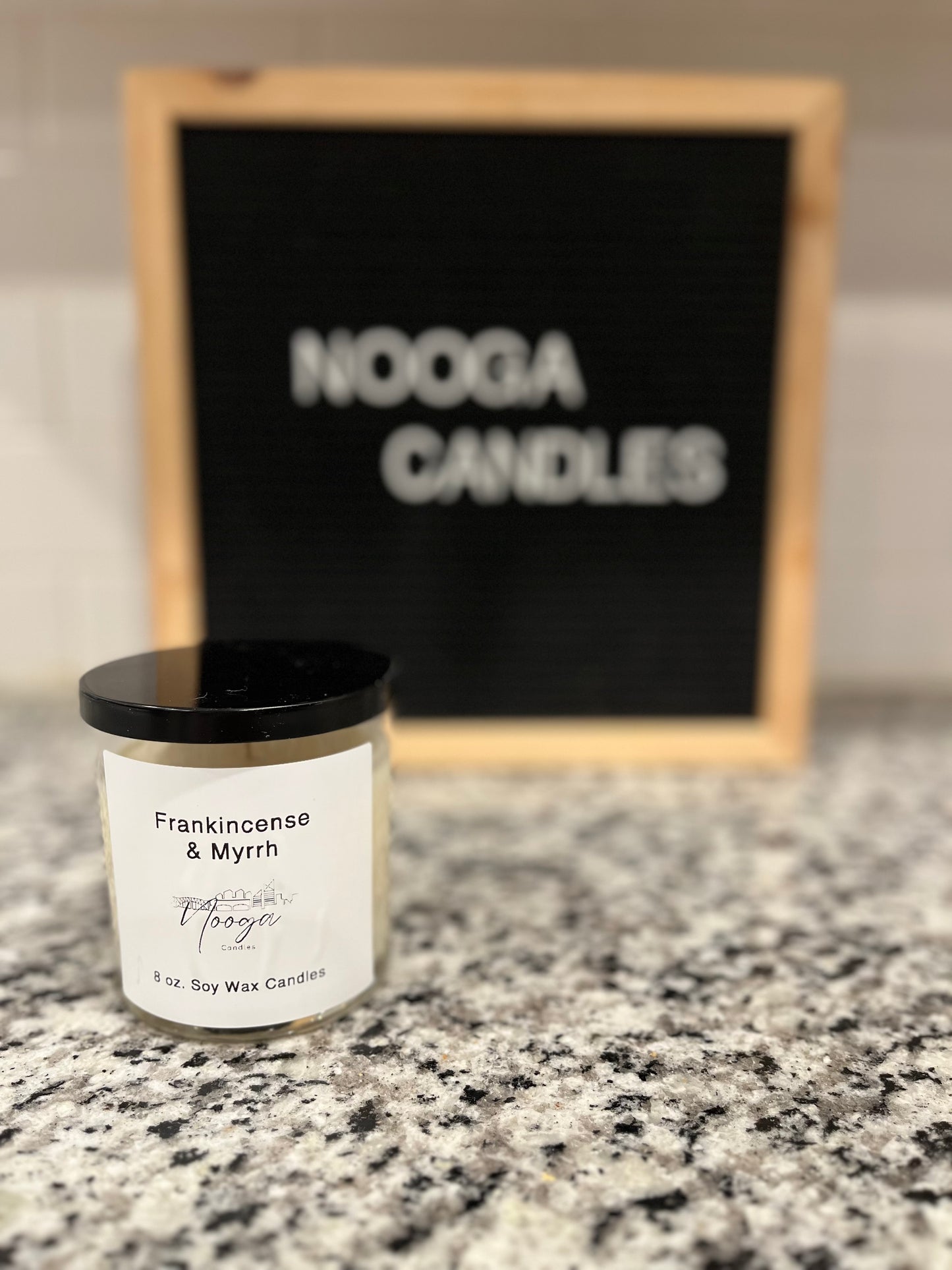 Frankincense & Myrrh 8 oz. Soy Wax Candle