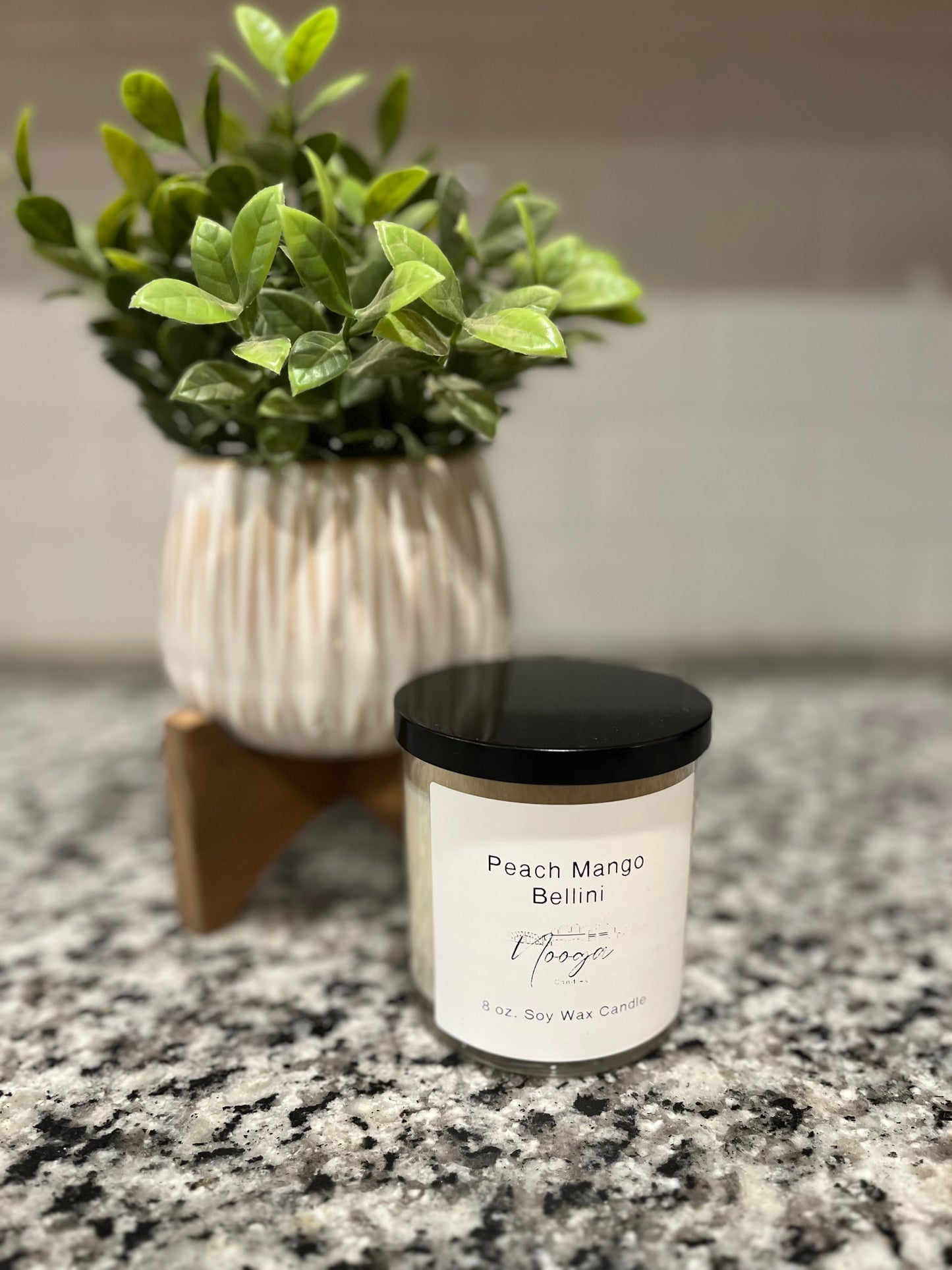 Peach Mango Bellini 8 oz. Soy Wax Candle