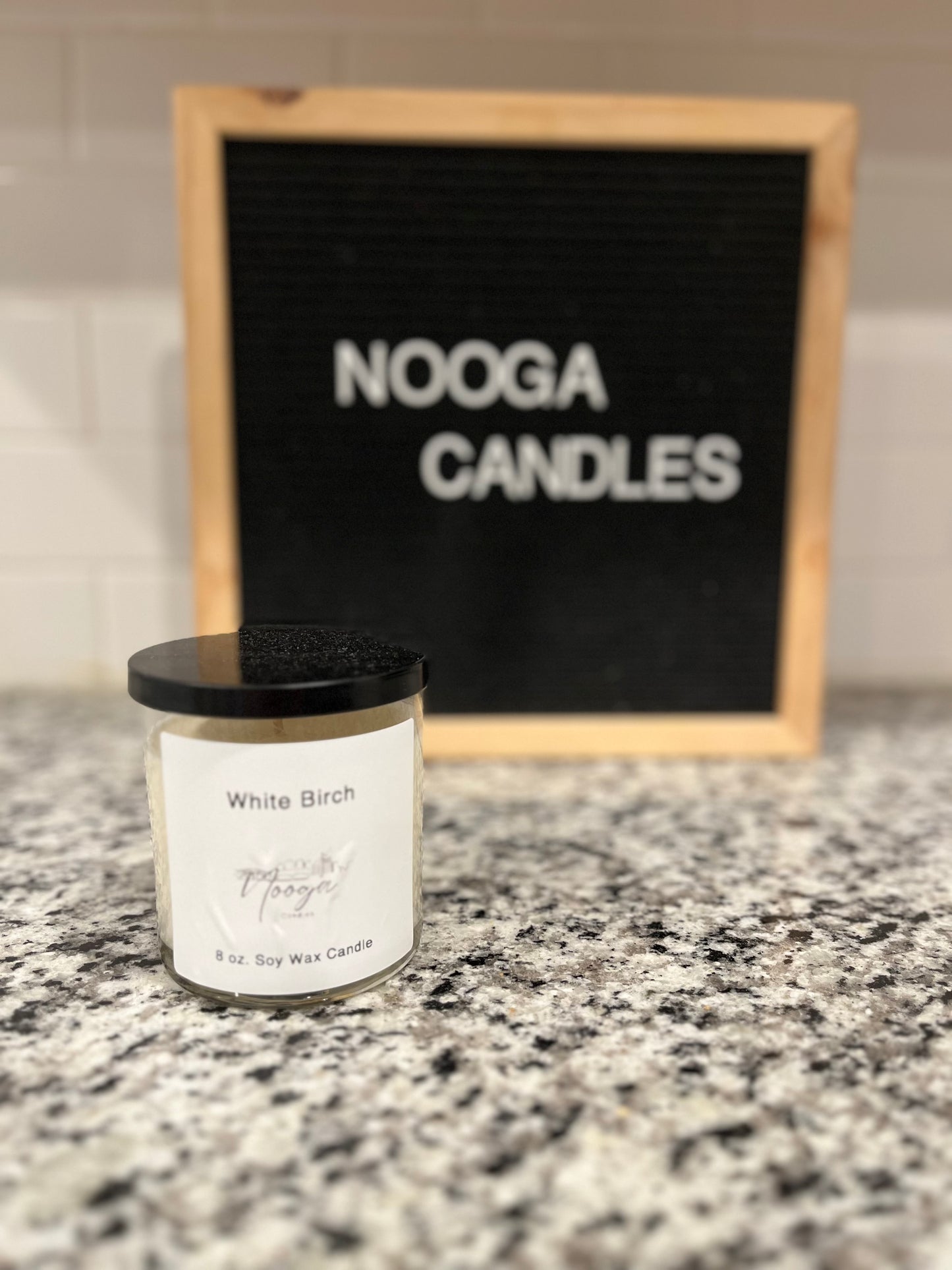 White Birch 8 oz. Soy Wax Candle